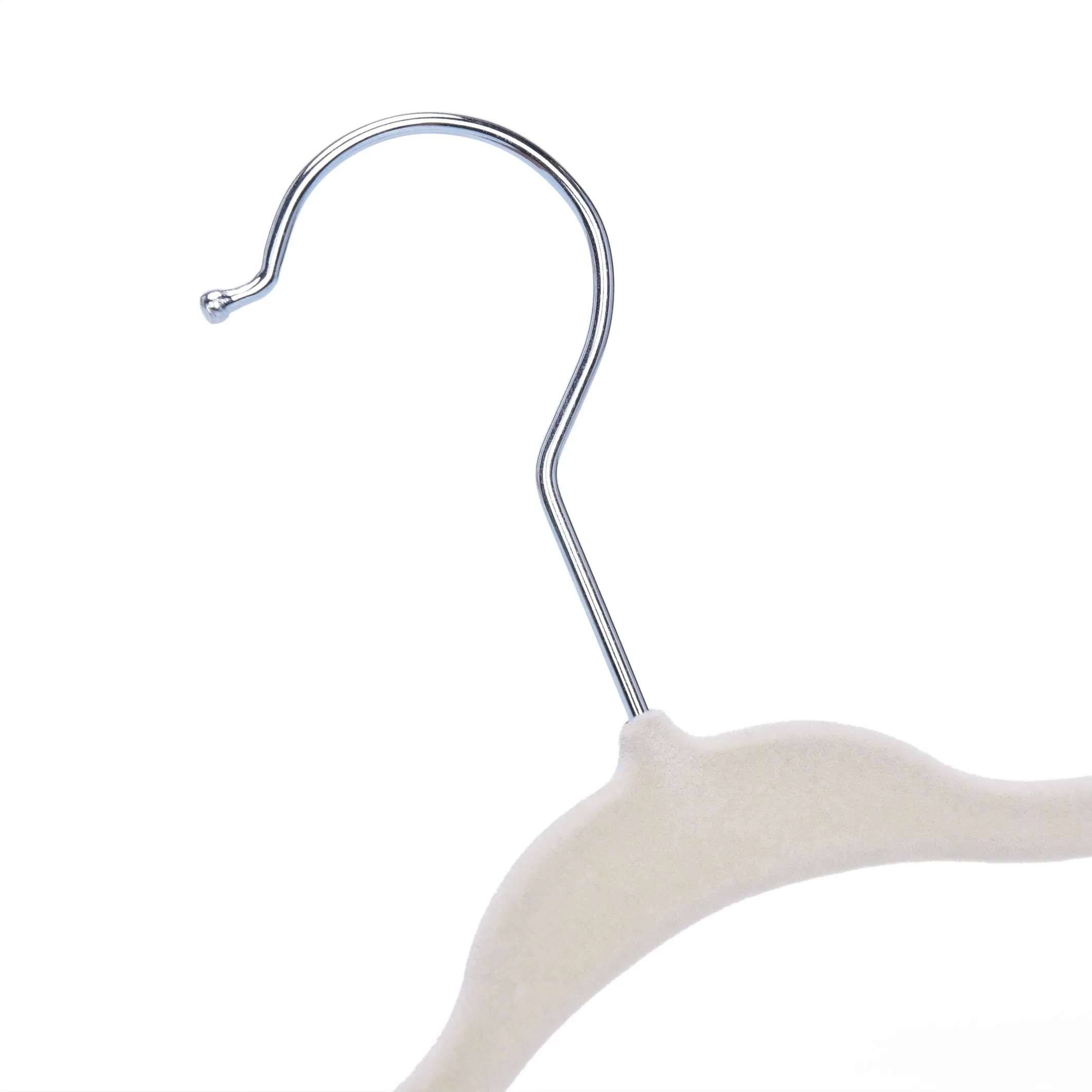 Premium Velvet Skirt Hangers (20 Pack) Non Slip Velvet Pants Hangers with Metal Clips 360° Hook Durable Ultra Hangers