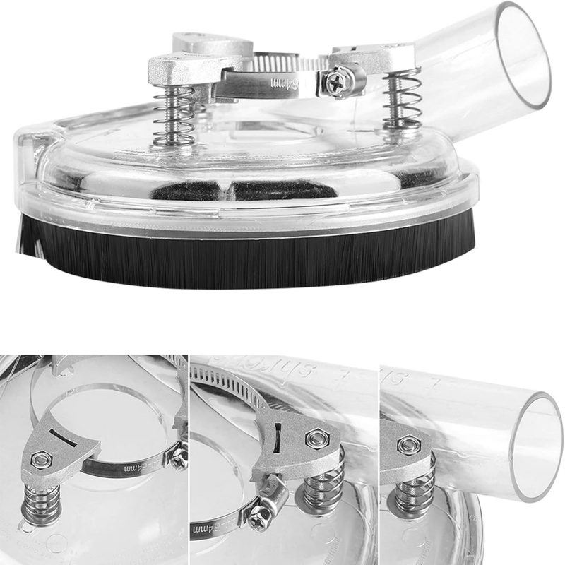 Efficient Dust Extraction Shroud for Angle Grinder (DS05)