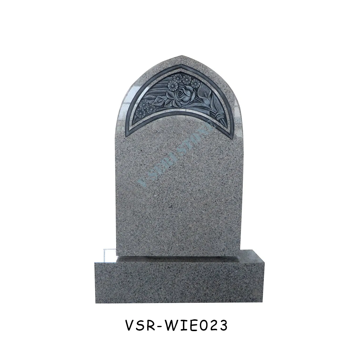 Cheap Price Memorial Granite Tombstone with Custom Size