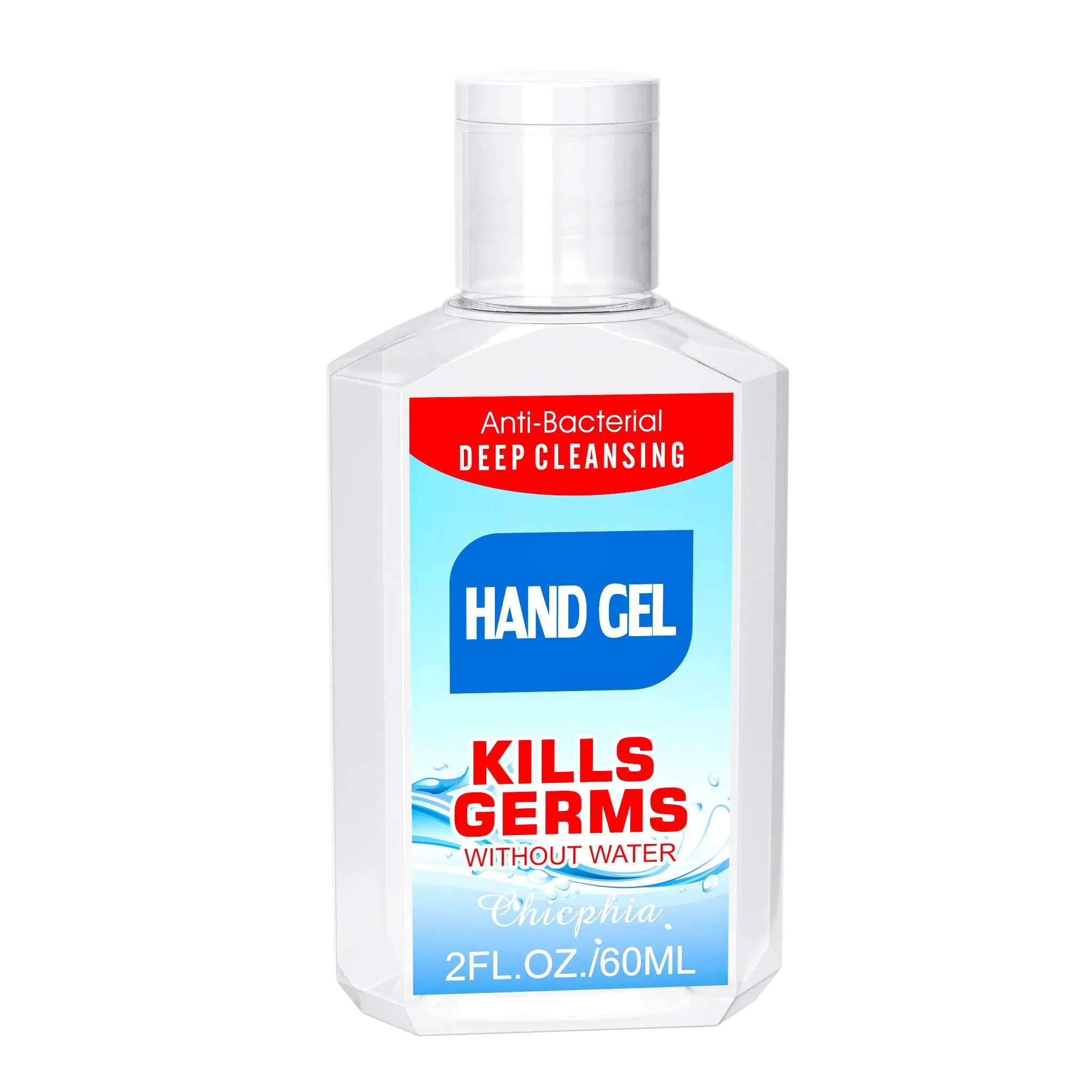 Unscented Fragrance Free Alcohol Based Deep Cleansing 500ml Hand Sanitizer Gel