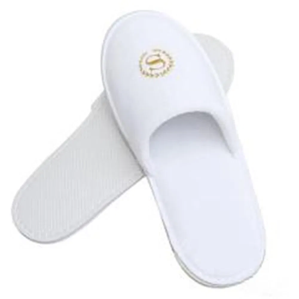 Airline Travel Hotel Disposable Slipper with EVA Outsole