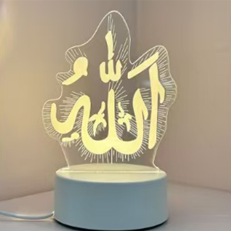 3D Декоративная LED-лампа с акриловым эффектом
