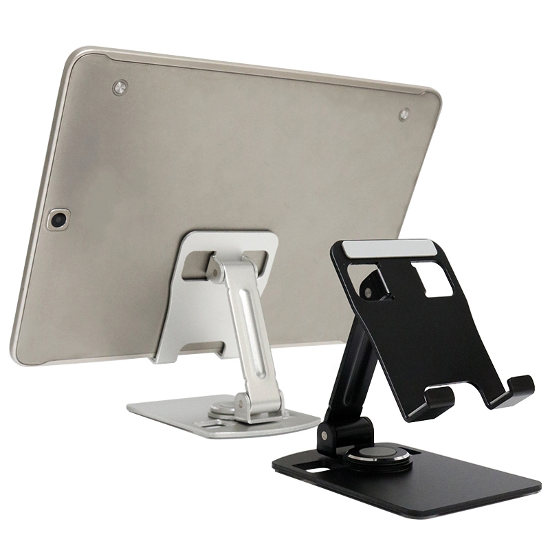 Алюминиевый держатель для телефона и планшета с поворотом 360°