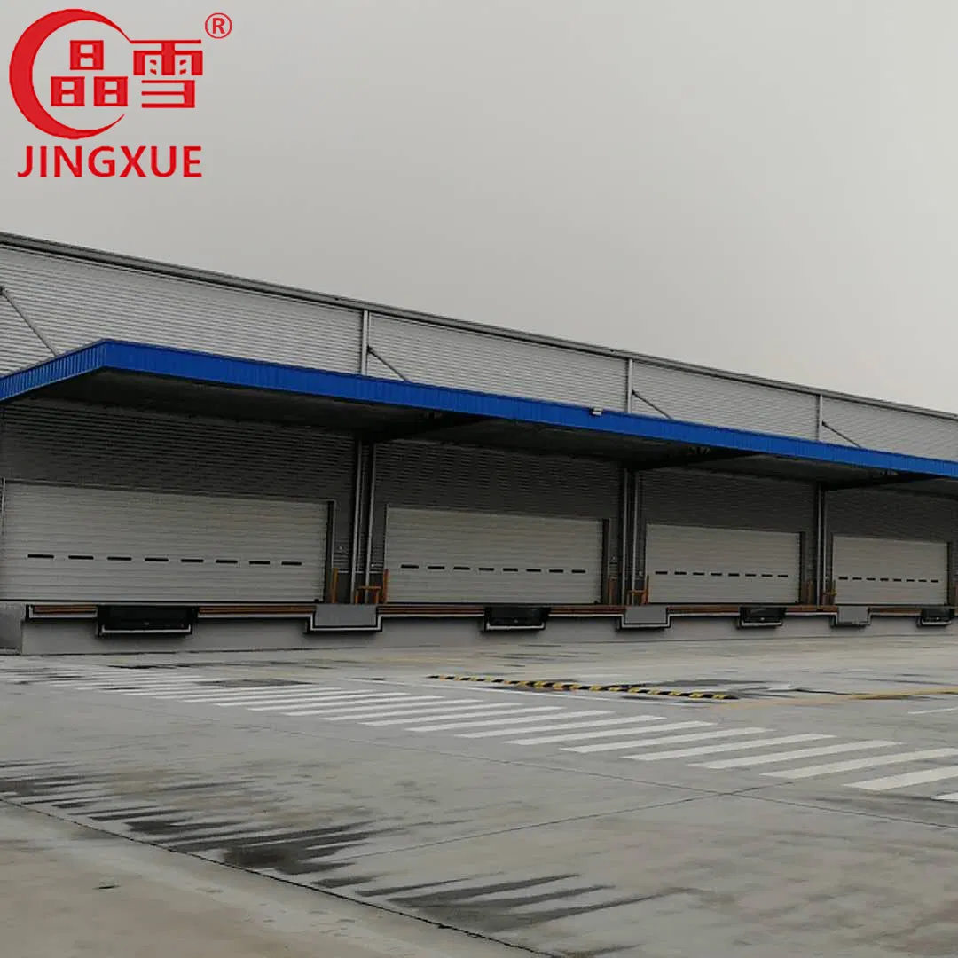 Warehouse Large Span Aluminium Panel Industrial Single Skinned Sectional Door