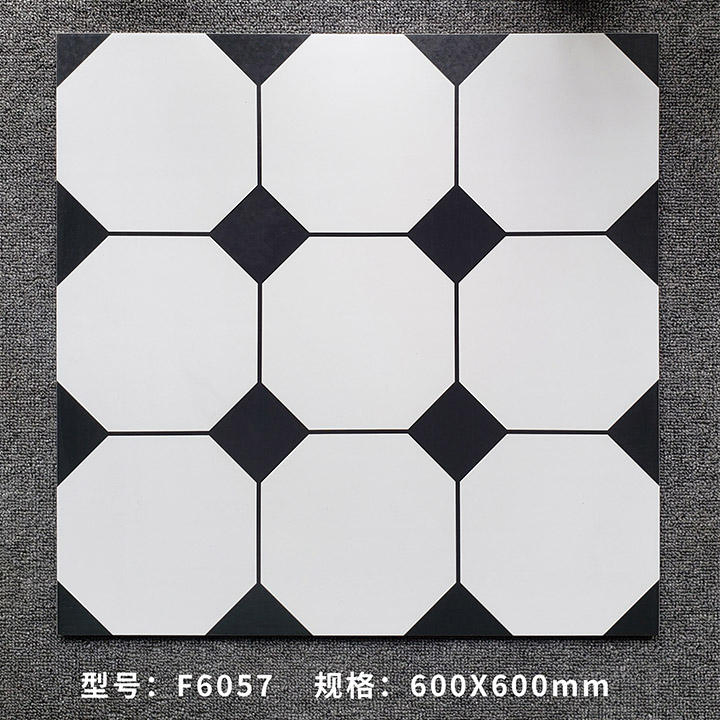 Finished Floor Slab Glazed Porcelain 600X600 Flooring Rustic Flower Matte Wall Tiles