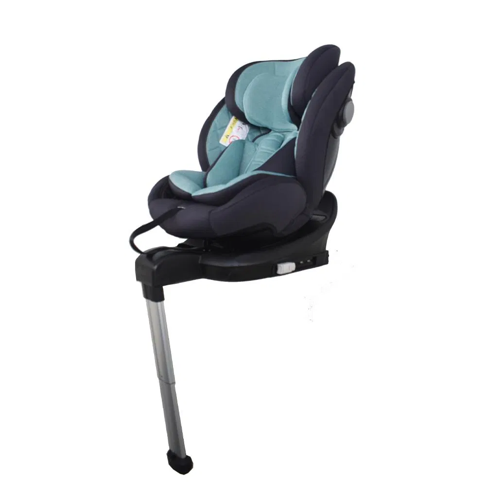 Blow Molding Support Leg Portable Isofix Baby Car Seat with 360-Degree Rotation