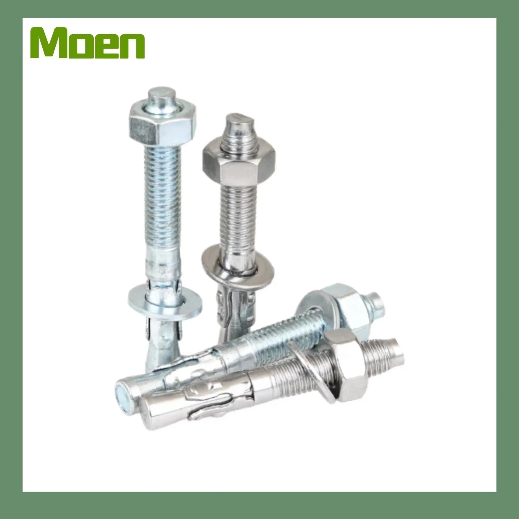 Анкерный клин DIN из оцинкованной стали, 10-60мм