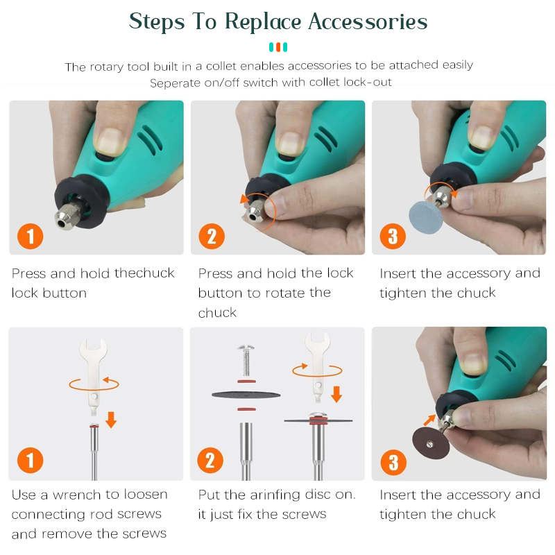 Mini Electric Drill Grinder Pen Handheld Drill Jade Jewelry & Wood Polishing Machine Rotary Tool