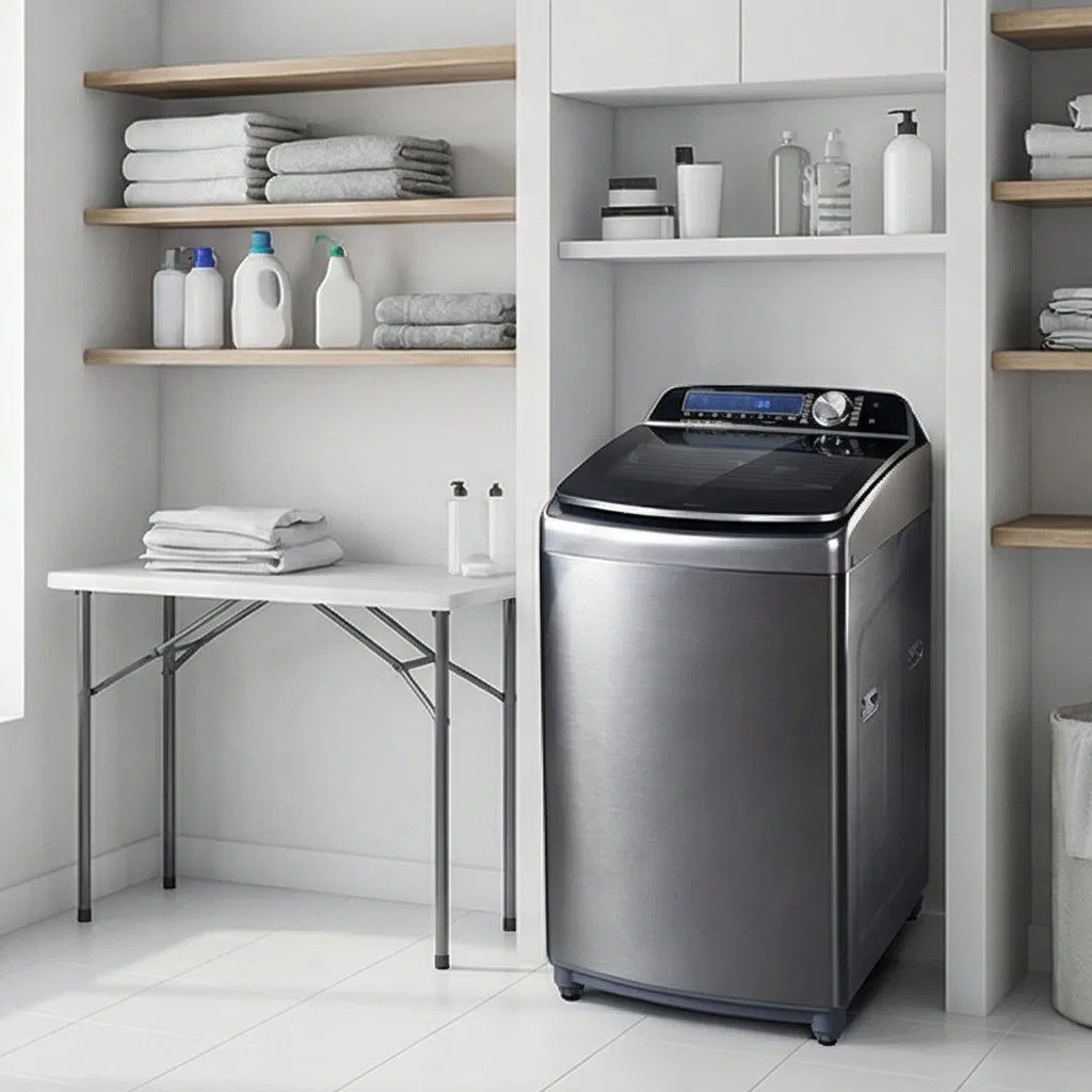 Energy Efficient Top Load Washer with English Interface
