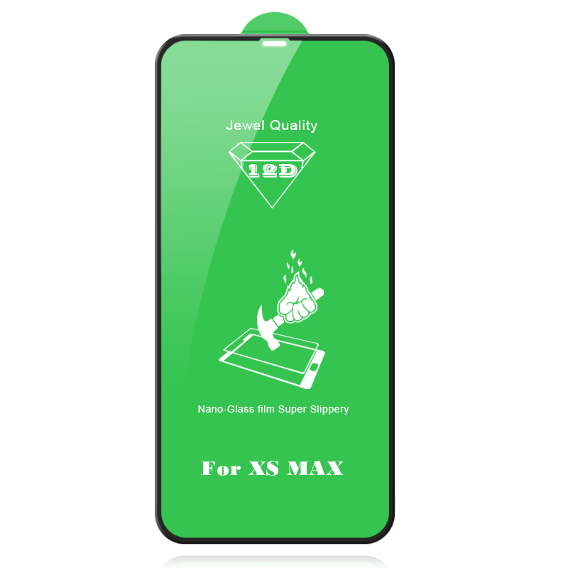 Защитное стекло 12D Jewel Nano-Glass для iPhone Xs Max