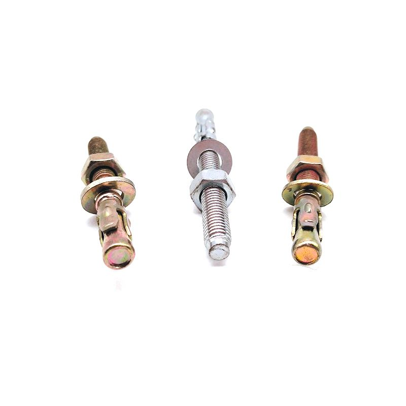 Carbon Stee Zinc Plated Ss M12X120 Wedge Anchor Expansion Stainless Steel A2 Anchor Galvanizing Hardware Fasteners