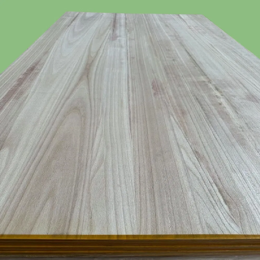 Lightweight Paulownia Wood Sheets - 2440×1220×3-50mm Custom Sizes Offered