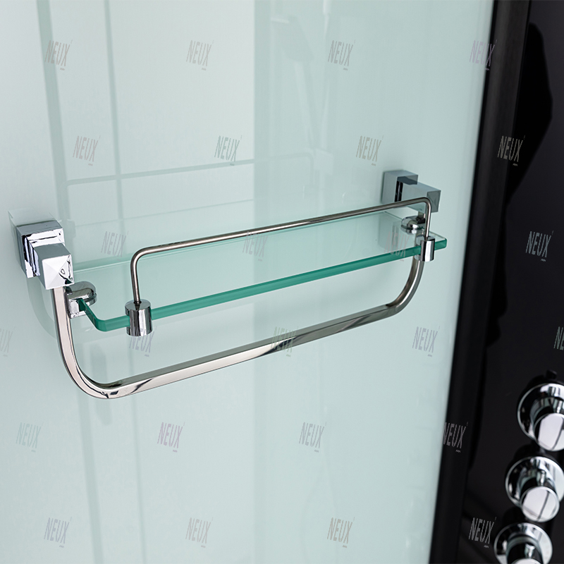 Nexu's 2 Doors Sliding Open Style Square Shower Cabin with Hydromassage Shower Room with Tray