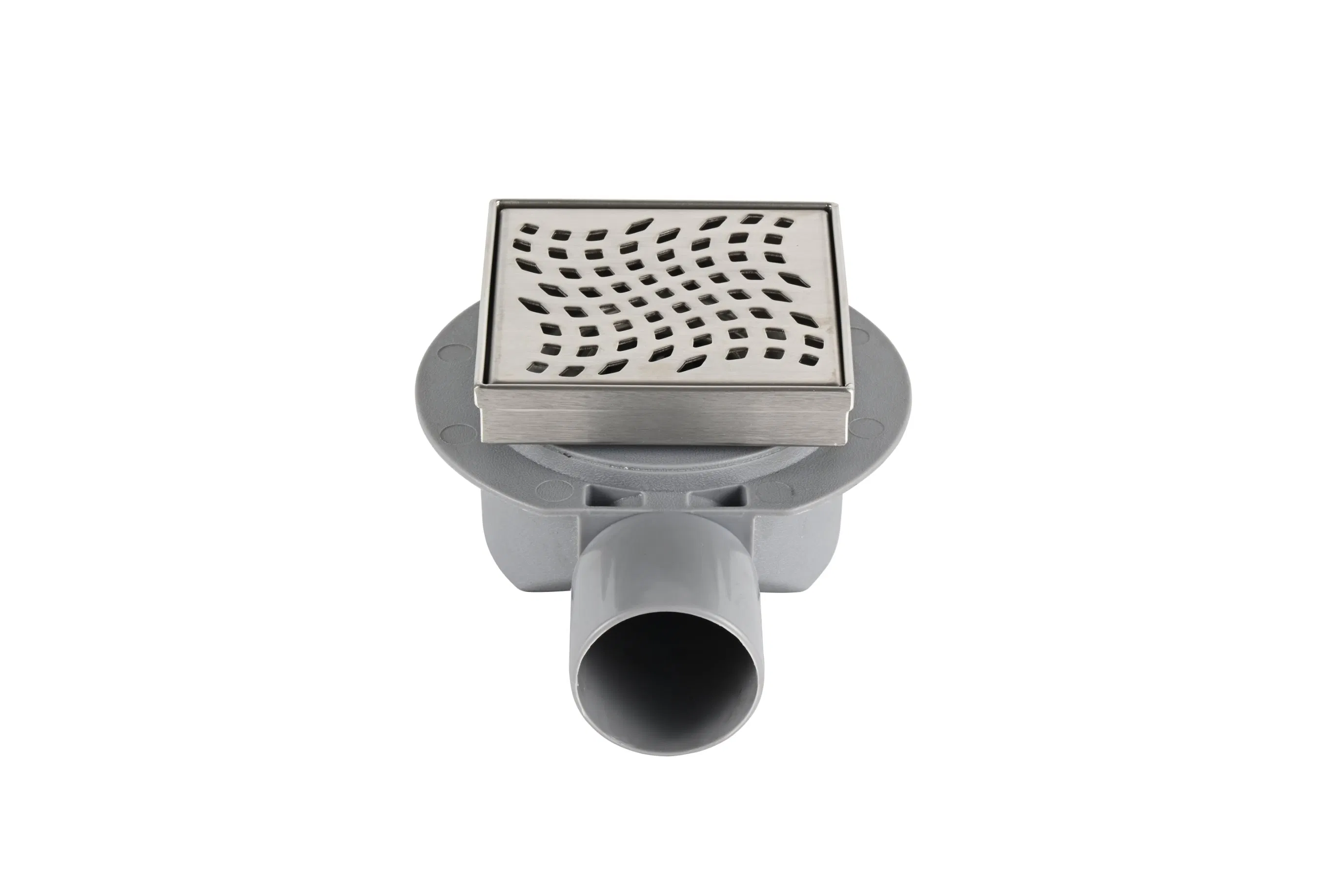 Brushed Stainless Steel 304 Square Drain for Shower Room