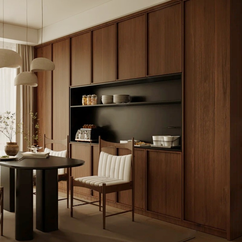 Chic Chinese-Style Cabinet Ideal for Living Room Display