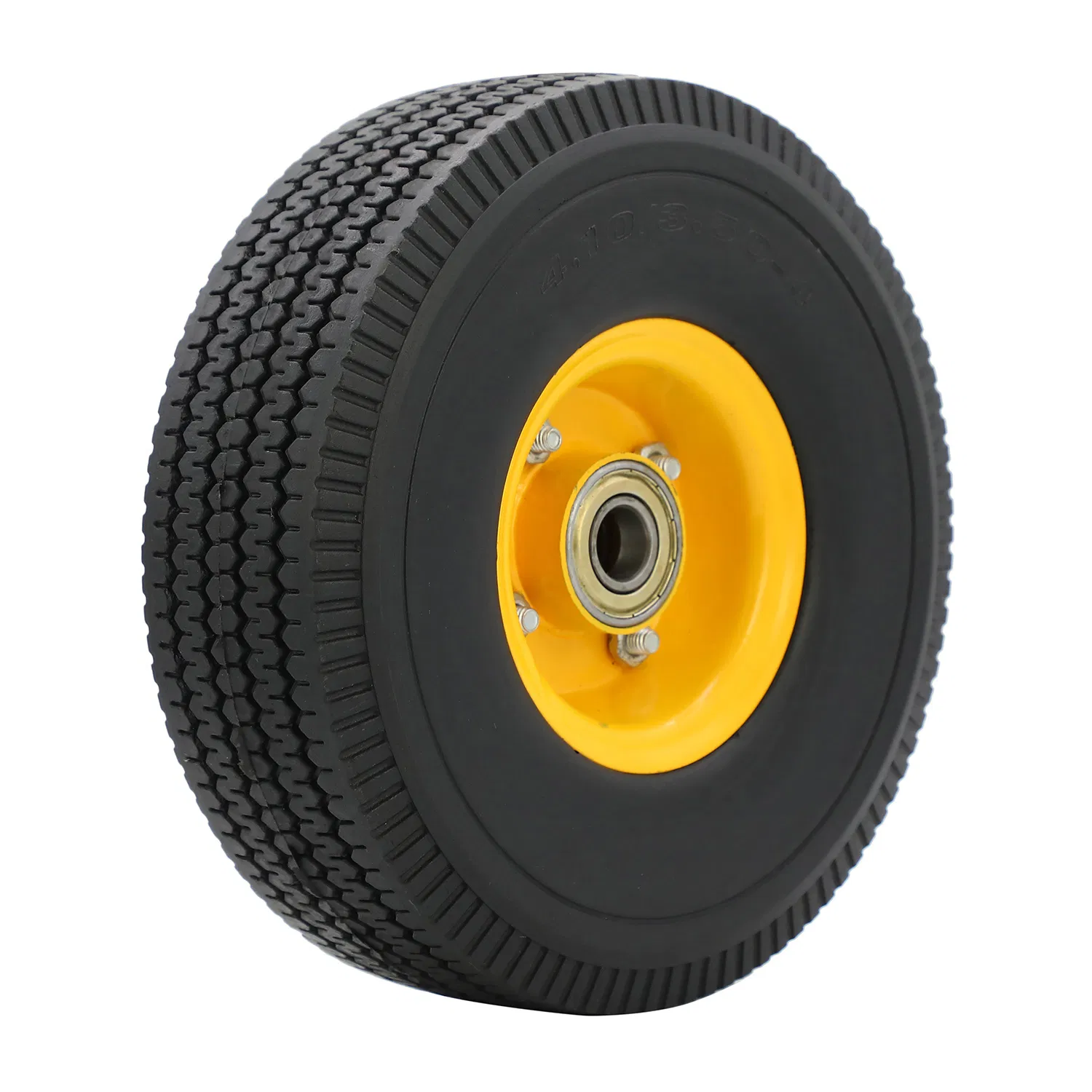 PU Foam Wheel/Foaming Wheel /Flat Free PU Foam Wheelbarrow Wheel 3.50-4