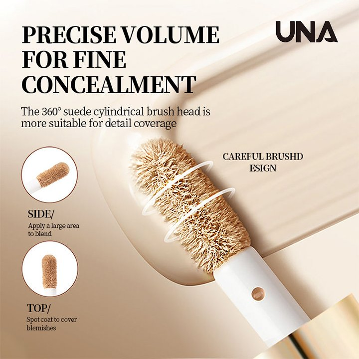 4-Color Concealer Natural Skin Tone Brightening Complexion Waterproof Cream Liquid Concealer