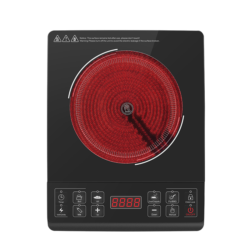 Microcrystalline Plate Induction Cooker Kitchen Stove Commercial Infrared Cooker