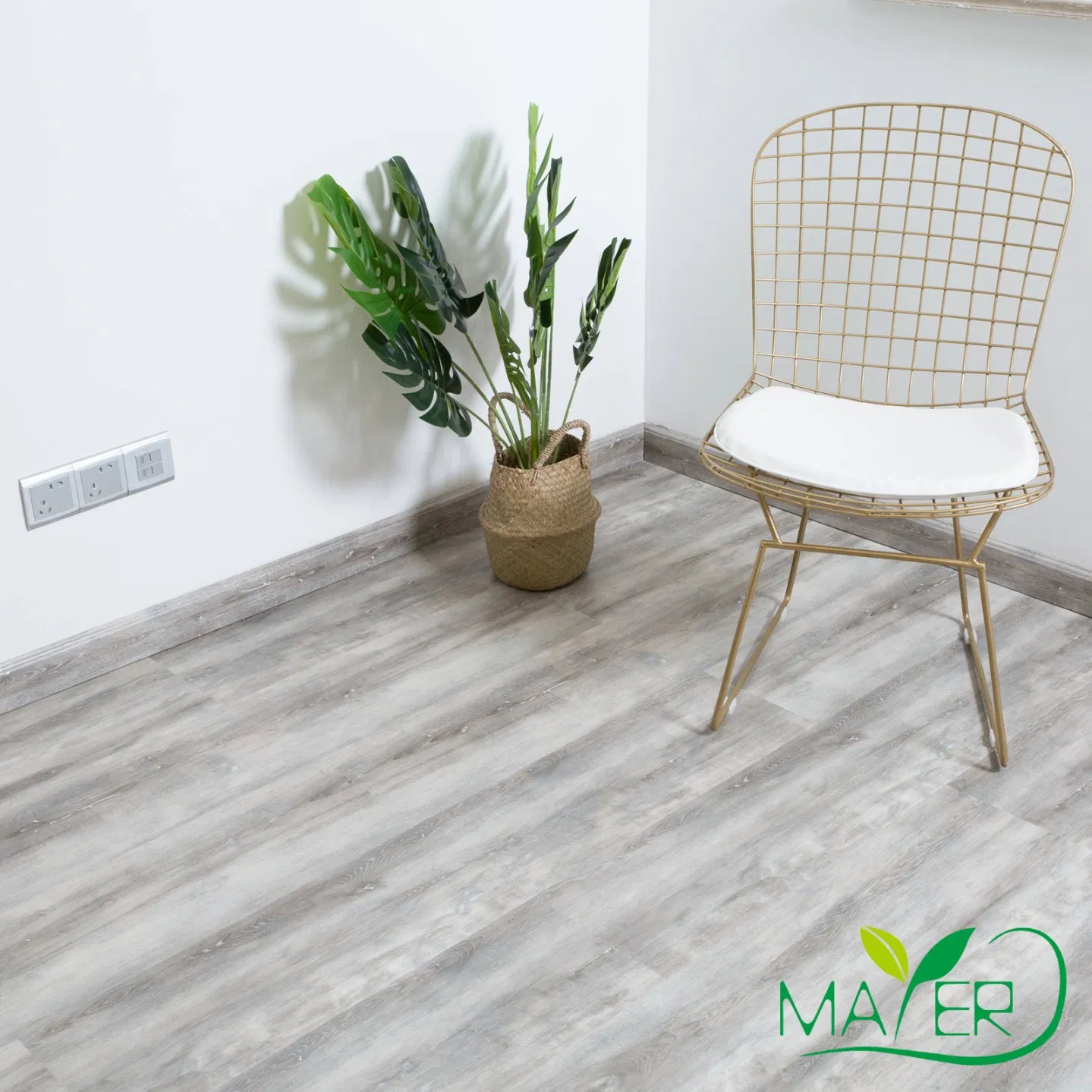 Водостойкий ламинат SPC с текстурой дерева, антицарапин