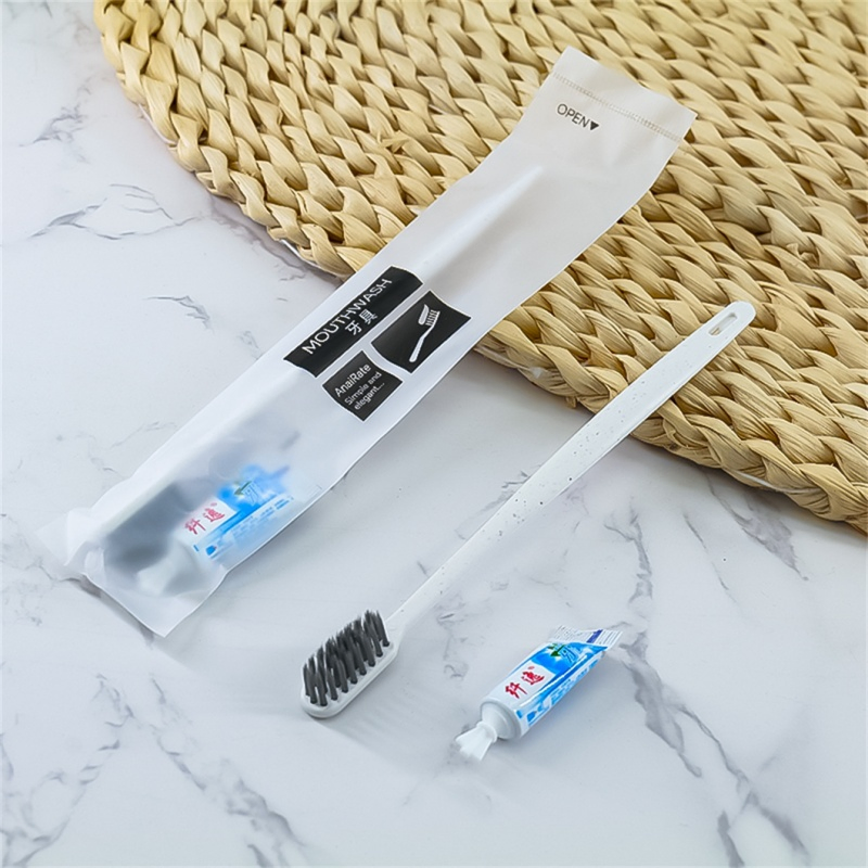 Disposable Vanity Kit for Guest Convenience with Sustainable Materials