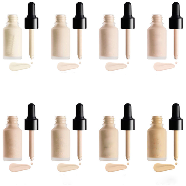 24 Colors Wholesale Full Coverage Control Matte Liquid Drop Foundation