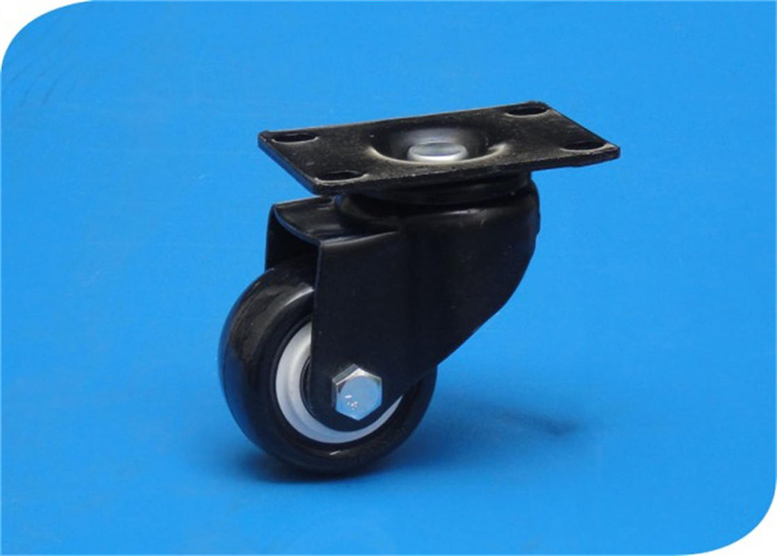 Without Brake 2" 2.5inch Chair Parts Double Bearing Polyurethane Casters Wheels
