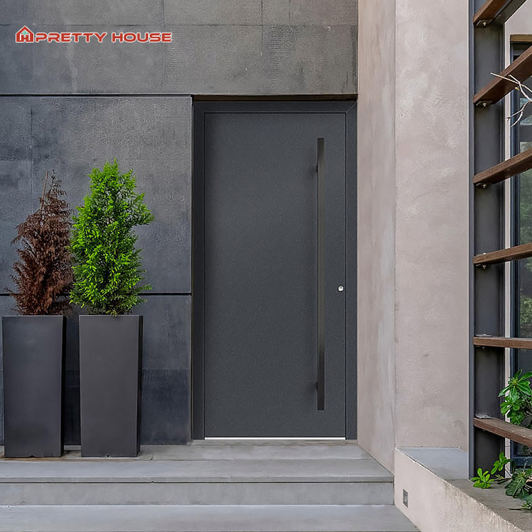 High Quality Luxury Aluminum Doors Entrance Front Door for Homes