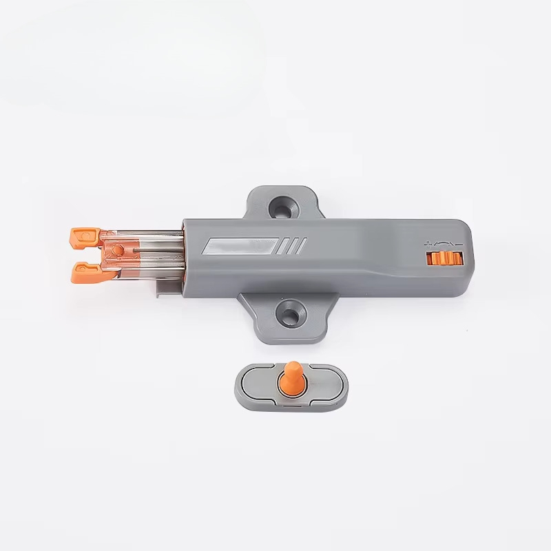 Cabinet Door Rebound Device Push to Open Touch Open Latch Plastic Damper Kitchen Furniture Hardware