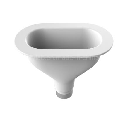 Laboratory Basin Small PP Sink Cup Polypropylene Sink for Lab Fume Hood (JH-PS009)