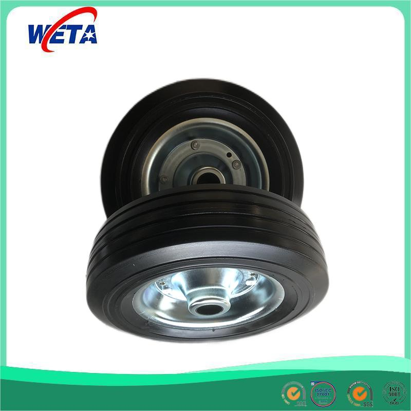 High Quality Lifting Jack Wheel Solid Rubber Wheel for European Market