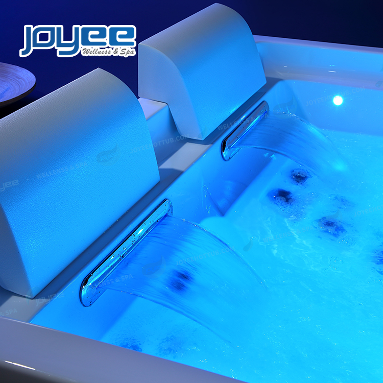 Угловая гидромассажная ванна Joyee Whirlpool на 2 персоны