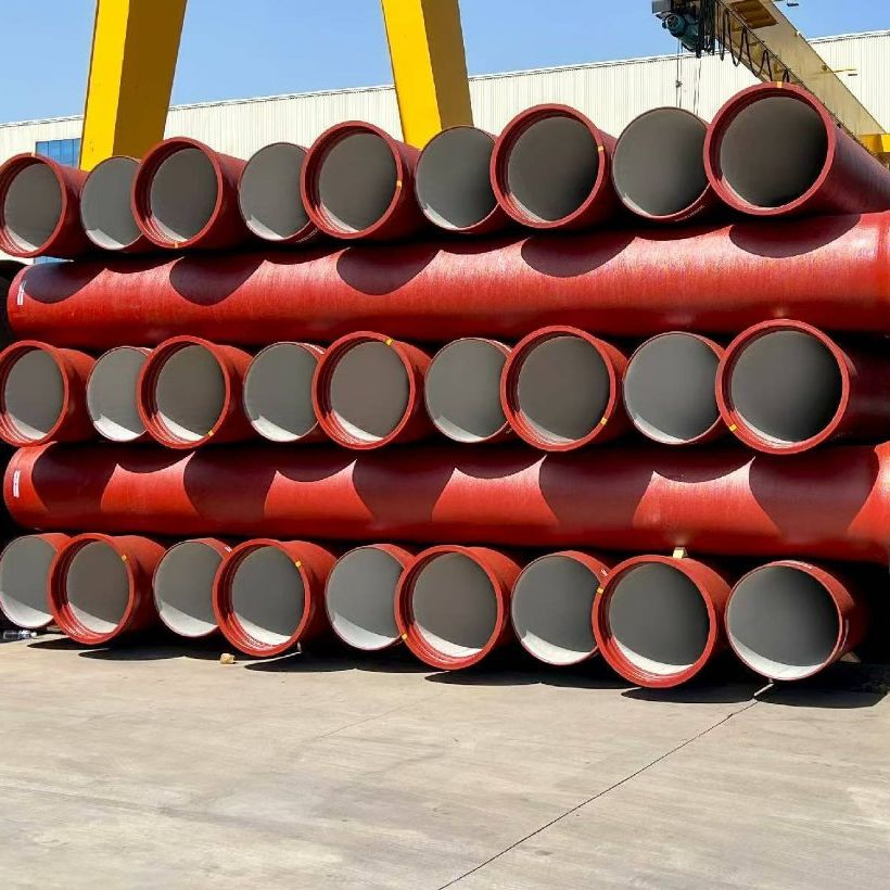Water Supply Soil Pipe Class K8/K9 Ductile Cast Iron Drainage Pipe Pn16