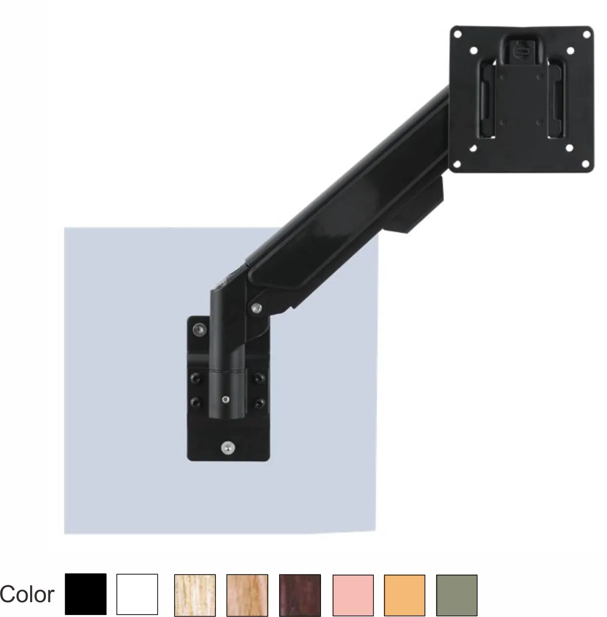 Настенный газовый кронштейн для монитора