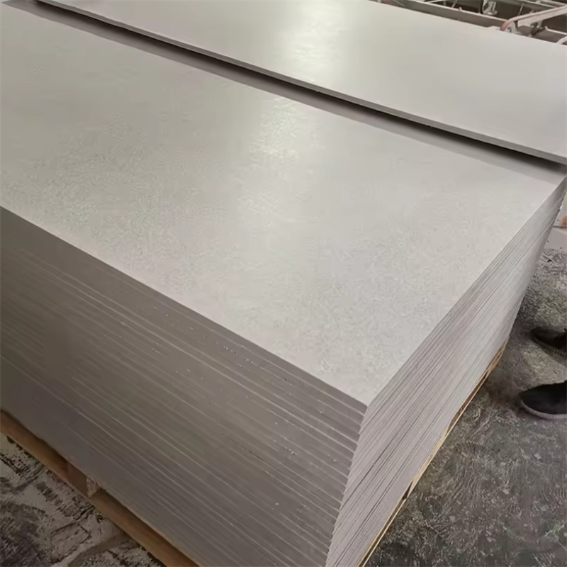 Black Smooth Fiber Cement Panel Siding Outdoor Cladding Water Panel 18 mm 1.2 X 2.40