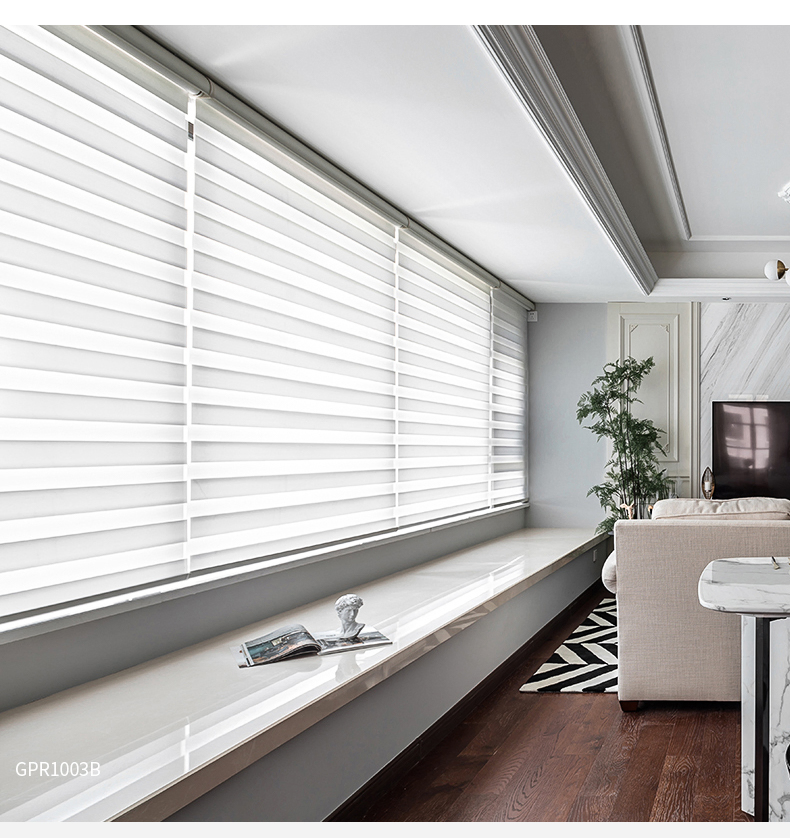 WiFi Alexa Zigbee Double Zebra Shade