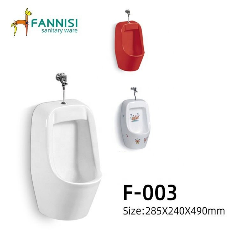 Wall Mounted Kid Bathroom Urinal Bowl Small Size Ceramic Urinal