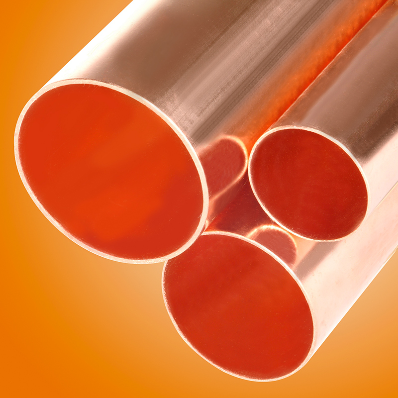 China Factory Wholesale Copper Straight Pipes for Plumbing, Refrigeration, and Building Use