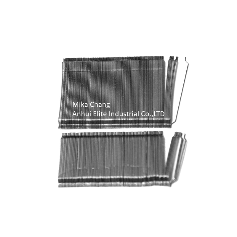 Hooked-End Glued Steel Wire Fiber for Shortcrete Complies with ASTM C1116 ASTM A820