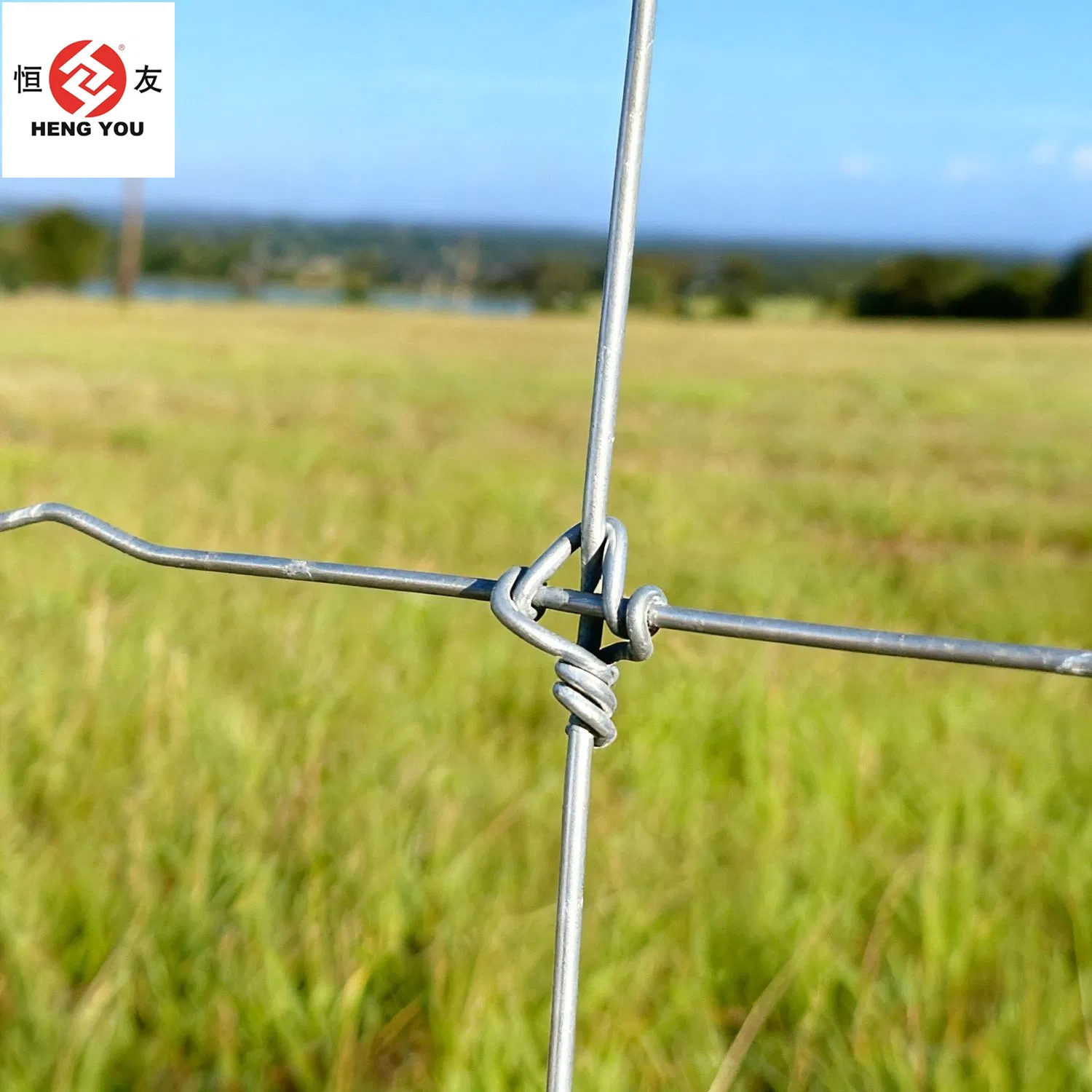 Fixed Knot Woven Wire Farm Fence Australia Metal Iron 100m Garden Security Livestock Deer Net