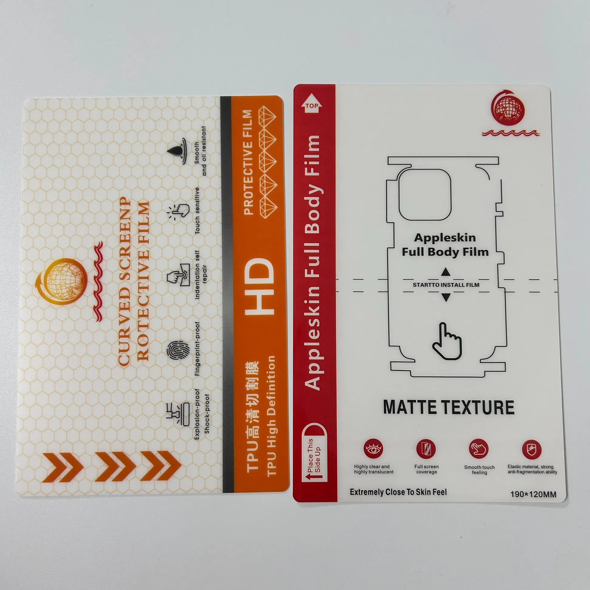 Гидрогелевая защитная плёнка TPU для экрана телефона