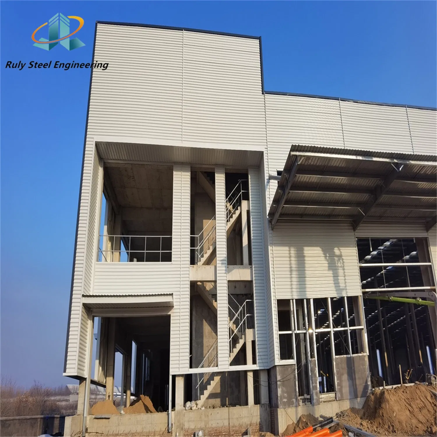 Seismic-Resistant Steel Structure Building Construction Materials Prefab Metal Workshop