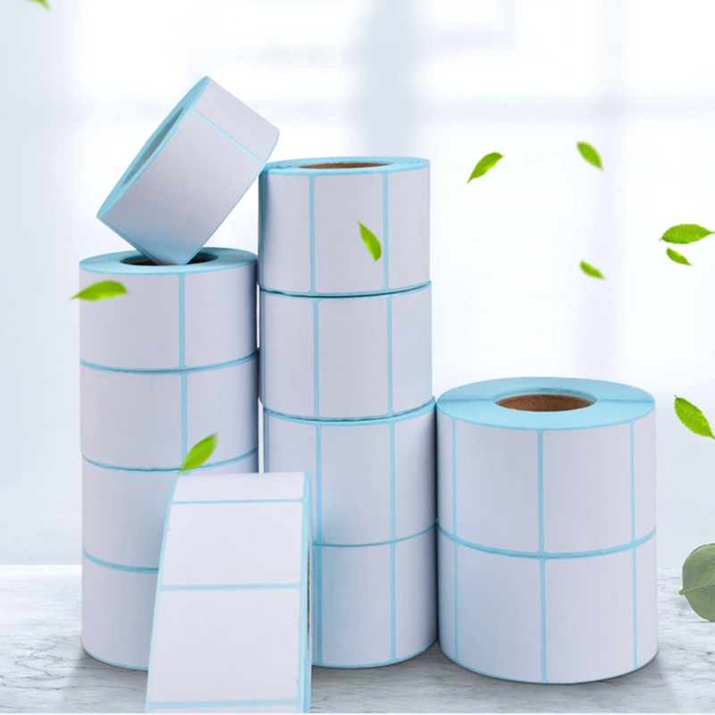 Self Adhesive Direct Thermal Sticker Paper Thermal Transfer Printed Label for Printers