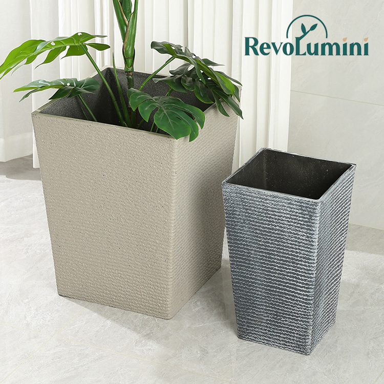 Горшки пластиковые минималистичные для дома улицы
