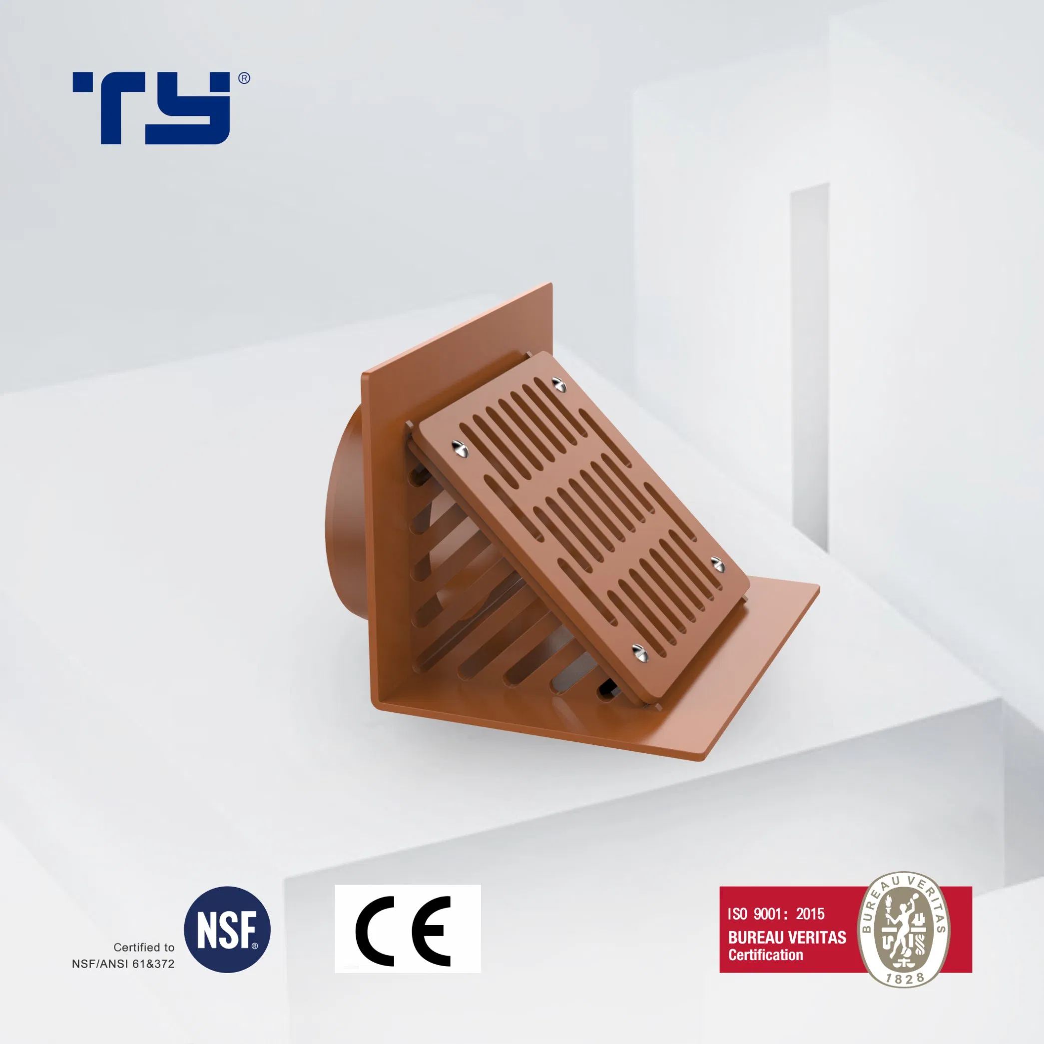 Floor Trap with Outlet of PVC-U Plastic Drainage Waste Pipe Tube Fittings Reduced Double Y Branch Elbow Tee Plug