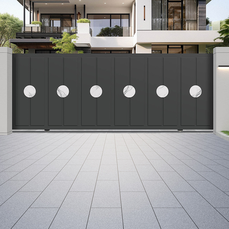 Metal Window Durable Aluminum Artistic Door for Enhanced Home Security