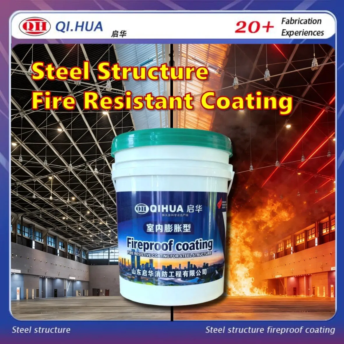 Eco Friendly Water Based Fire Resistant Paint for Home and Office