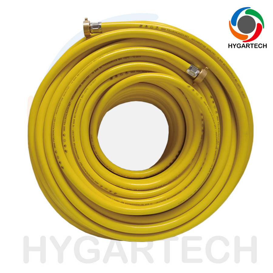 Fiber Reinforced PVC Hose W/ Female & Male Brass Connectors