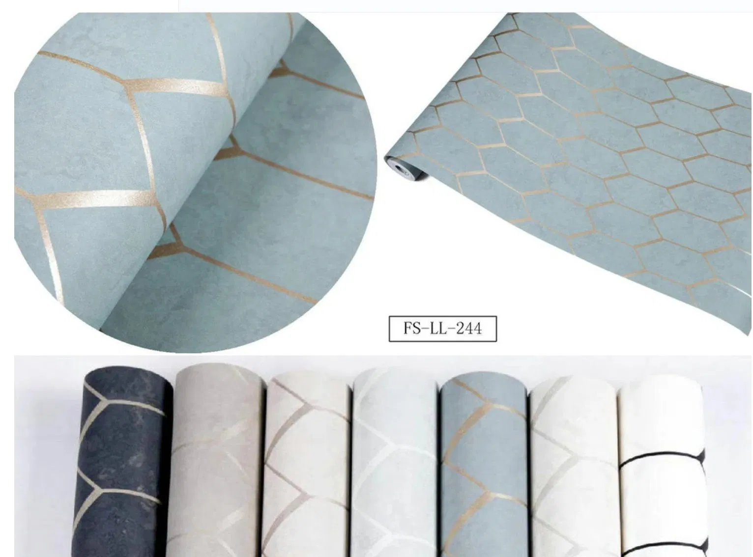 Factory Made Popular Decorative Foam 3D Self Adhesive Wallpaper