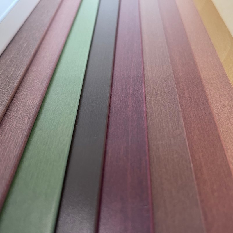 Supply 35mm/50mm Width Basswood Blinds Slats/Window Shutters Slats