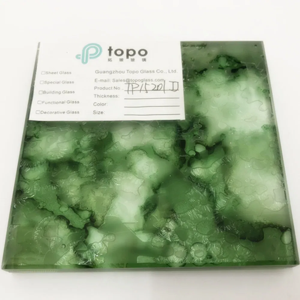 Toughened Safety Fireproof Wired Wire Glass for Home Decor (PLW-TP)
